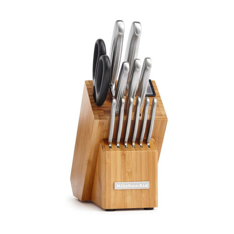 KitchenAid Classic 12 Piece Forged Stainless Steel Cutlery Series (Bamboo Wood) 1