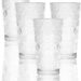Circleware Double Circle Drinking Glasses Set of 4