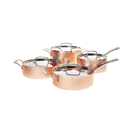 Cuisinart Hammered Collection Cookware Set - Copper