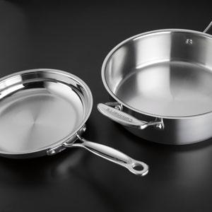Cuisinart Chef's Classic Stainless 7-Piece Cookware Set - Silver