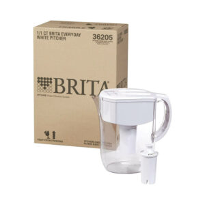 Brita Water Pitcher with 1 Filter, 5 Cup - Red