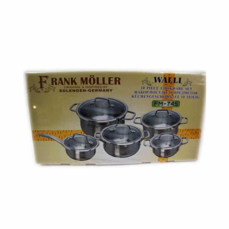 Frank Moller Tilly 10-piece cookware set