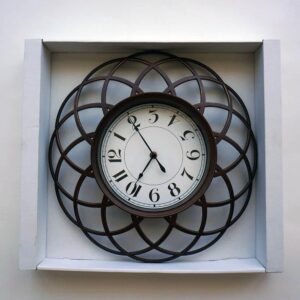 Analog Clock 16” - Brown
