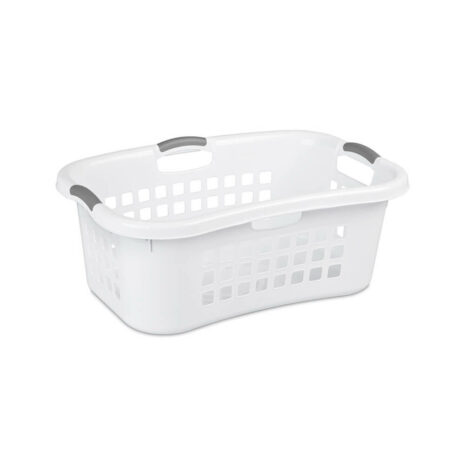 Sterilite 1.5 Bushel laundry basket, White2