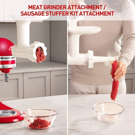 KitchenAid Food Grinder Attachment - One Size - White