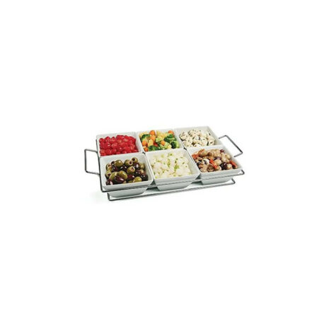 Stanton Collection 7 Piece Serving Tray and Bowls Set