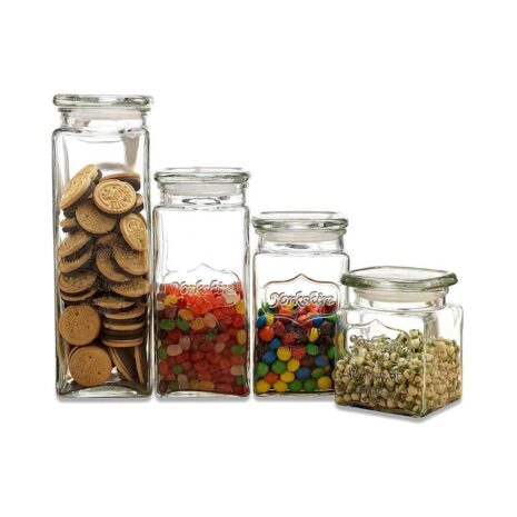 Circleware Yorkshire Canister Glass Lid Storage Container