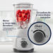 Oster Blender with Glass Jug and Knob Control - Red