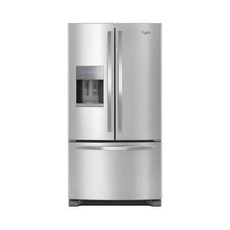 Whirlpool 25cft French Door Fridge with Dispenser, Frost Free - Stainless Steel