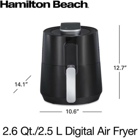 Hamilton Beach 2.5qt Air Fryer - Black