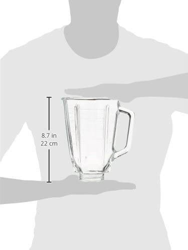 Oster 5-Cup Glass Square Replacement Blender Jar