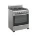 Acros 30” 6-Burner Gas Stove with Stainless Steel Top - Silver