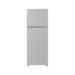 Acros 13cft Top/Bottom Mount Fridge, No Frost - Silver Patterned