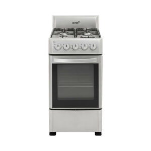 Acros 20” 4-Burner Gas Stove with Stainless Steel Top - White