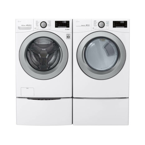 LG 22kg Smart Wi-Fi Front Load Electric Dryer - White
