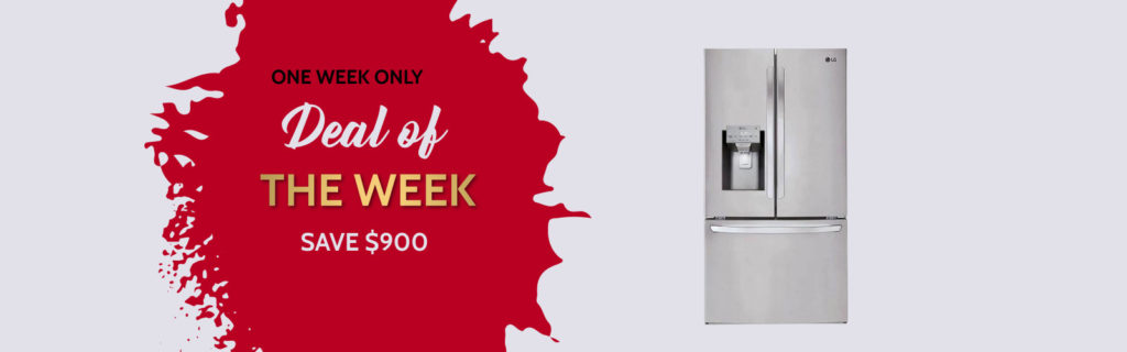 Deal of the Week LG 26cft French Door Fridge