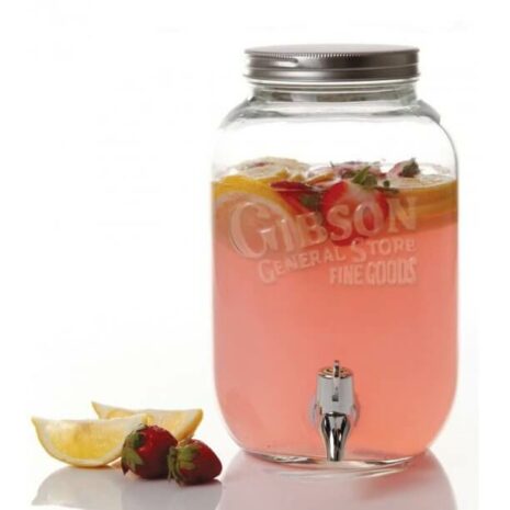 Mason Jar Beverage Dispenser 1GL